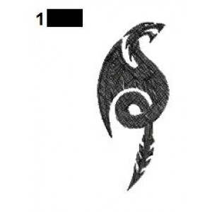 Dragon Tattoo Embroidery Design 31